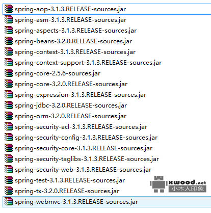 Spring完整源码包及功能结构图下载