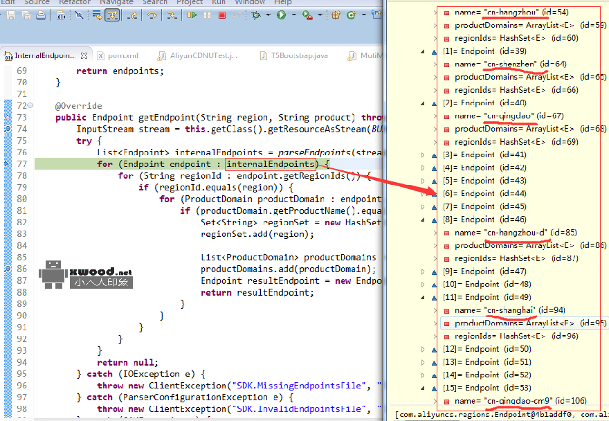 解决com.aliyuncs.exceptions.ClientException: SDK.InvalidRegionId : Can not find endpoint to access.异常问题