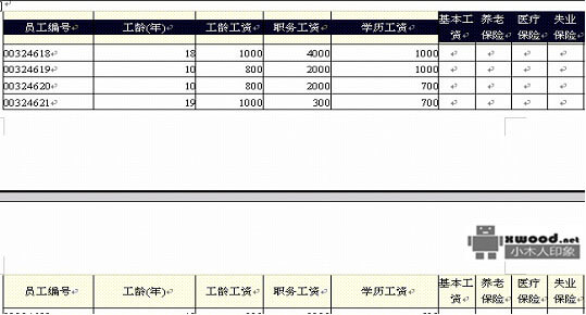 在Office Word中如何设置表格的表头在第二页中显示